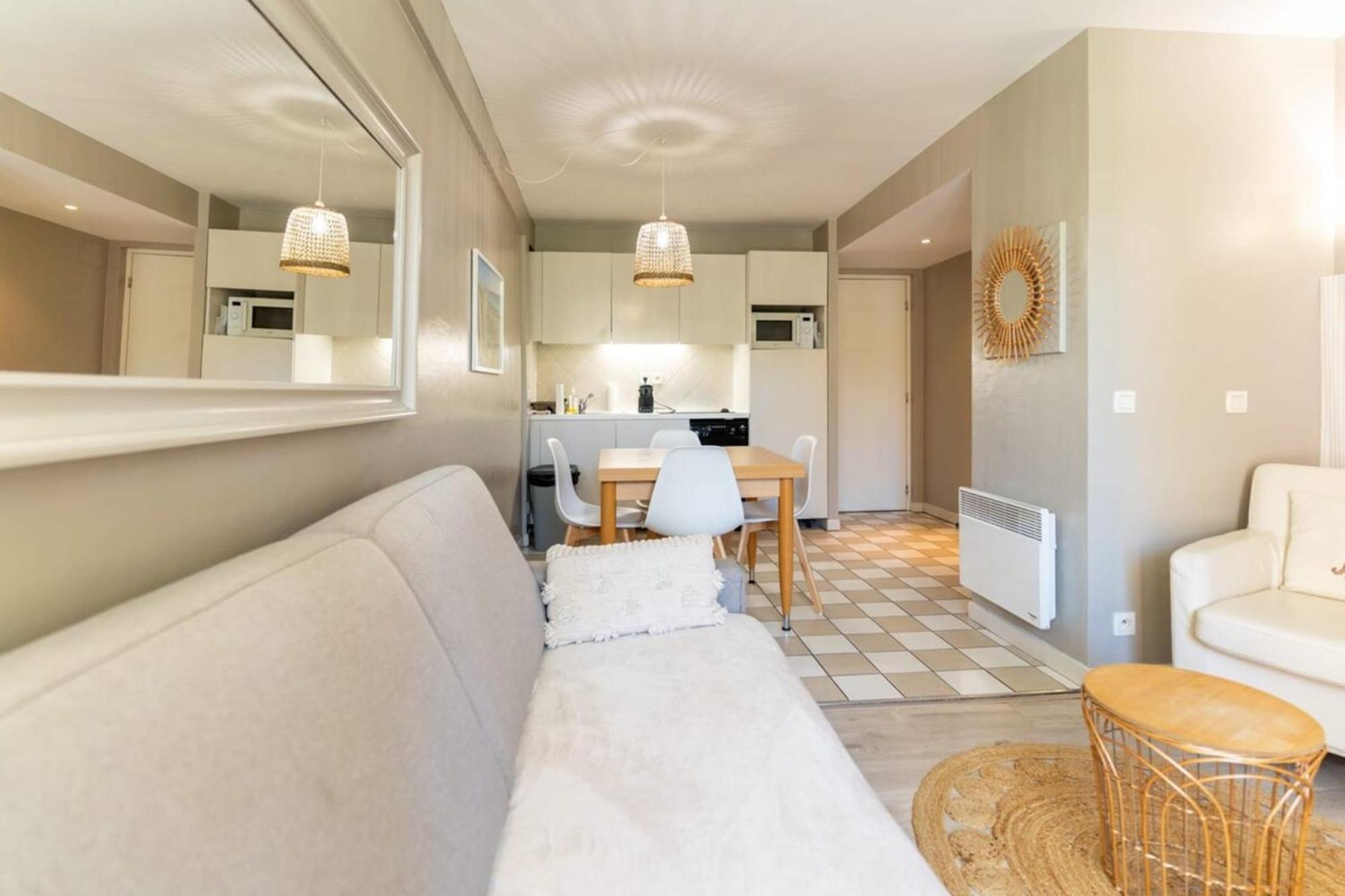Beautiful Flat With Swimming Pool Tennis Court And Free Parking 117 Le Touquet Экстерьер фото